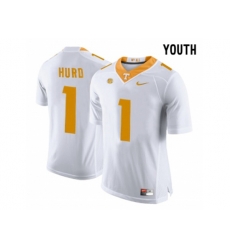 2016 Youth Tennessee Volunteers Jalen Hurd #1 College Football Limited Jersey - White