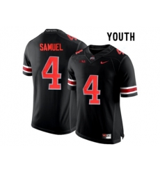 2016 Youth Ohio State Buckeyes Curtis Samuel #4 College Football Limited Jersey - Blackout