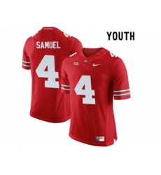 2016 Youth Ohio State Buckeyes Curtis Samuel #4 College Football Limited Jersey - Scarlet