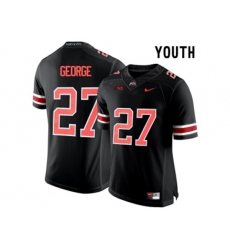2016 Youth Ohio State Buckeyes Eddie George #27 College Football Limited Jersey - Blackout