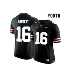 2016 Youth Ohio State Buckeyes J.T. Barrett #16 College Football Limited Jersey - Black
