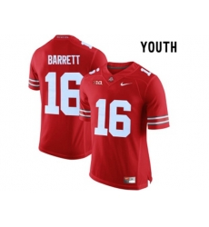 2016 Youth Ohio State Buckeyes J.T. Barrett #16 College Football Limited Jersey - Scarlet