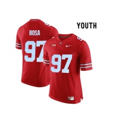 2016 Youth Ohio State Buckeyes Nick Bosa #97 College Football Limited Jersey - Scarlet
