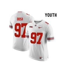2016 Youth Ohio State Buckeyes Nick Bosa #97 College Football Limited Jersey - White