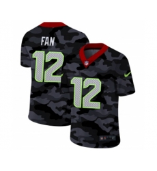 Seattle Seahawks 12th Fan 2020 Camo Salute to Service Limited Jersey
