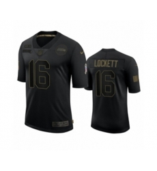 Seattle Seahawks #16 Tyler Lockett Black 2020 Salute to Service Limited Jersey