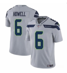 Seattle Seahawks #6 Sam Howell Gray Vapor Limited Football Stitched Jersey