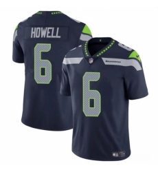 Seattle Seahawks #6 Sam Howell Navy Vapor Limited Football Stitched Jersey