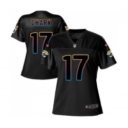 Women Jacksonville Jaguars #17 DJ Chark Game Black Fashion Football Jersey Women Jacksonville Jaguars #17 DJ Chark Game Black Fashion Football Jersey