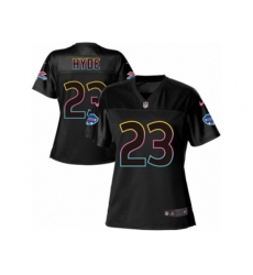 Women Buffalo Bills #23 Micah Hyde Game Black Fashion NFL Jersey