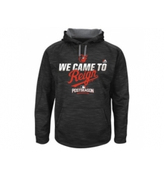 Baltimore Orioles Black 2016 Postseason Authentic Collection Came to Reign Streak Fleece Pullover Hoodie