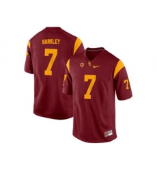 USC Trojans Matt Barkley #7 College Football Jersey - Red