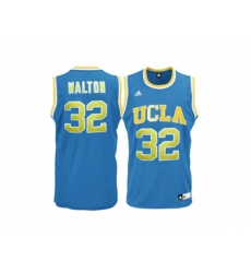 Mens UCLA Bruins Bill Walton #32 College Basketball Jerseys - Blue