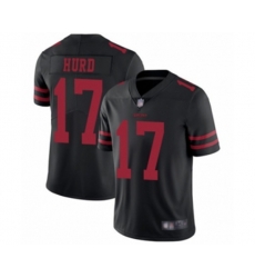 San Francisco 49ers #17 Jalen Hurd Black Vapor Untouchable Limited Player Football Jersey
