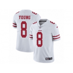 San Francisco 49ers #8 Steve Young Vapor Untouchable Limited White NFL Jersey