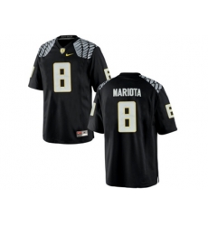 Mens Oregon Duck Marcus Mariota #8 College Football Limited Jerseys - Black