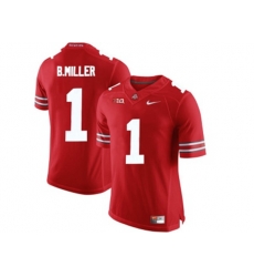 2016 Ohio State Buckeyes Braxton Miller #1 College Football Limited Jersey - Scarlet