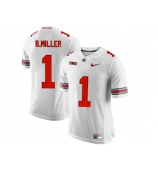 2016 Ohio State Buckeyes Braxton Miller #1 College Football Limited Jersey - White