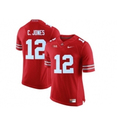 2016 Ohio State Buckeyes C.Jones #12 College Football Limited Jersey - Scarlet