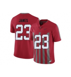 2016 Ohio State Buckeyes Lebron James #23 College Football Alternate Elite Jersey - Scarlet
