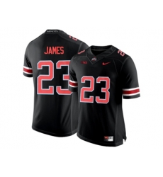 2016 Ohio State Buckeyes Lebron James #23 College Football Limited Jersey - Blackout