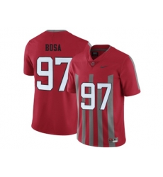 2016 Ohio State Buckeyes Nick Bosa #97 College Football Alternate Elite Jersey - Scarlet