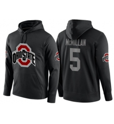 NCAA Ohio State Buckeyes #5 Raekwon McMillan Black Playoff Bound Vital College Football Pullover Hoodie