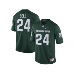 Michigan State Spartans LeVeon Bell #24 College Alumni Football Limited Jersey - Green
