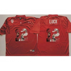 Louisville Cardinals #12 Andrew Luck Red Player Fashion Stitched NCAA Jersey Louisville Cardinals #12 Andrew Luck Red Player Fashion Stitched NCAA Jersey