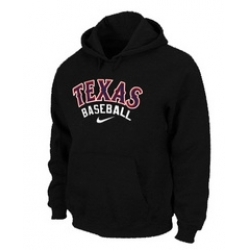 Texas Rangers Pullover Hoodie Black