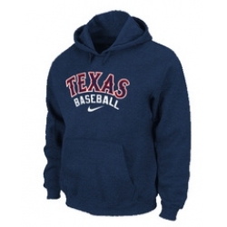 Texas Rangers Pullover Hoodie D.Blue