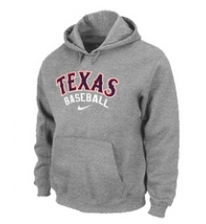 Texas Rangers Pullover Hoodie Grey