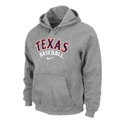Texas Rangers Pullover Hoodie Grey
