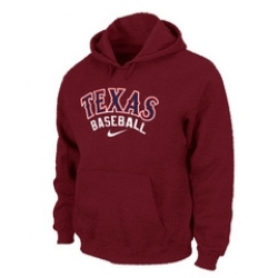 Texas Rangers Pullover Hoodie RED
