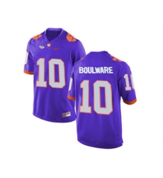 2016 Clemson Tigers Ben Boulware #10 College Football Limited Jersey - Purple