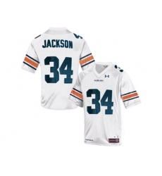 Mens Under Armour Bo Jackson #34 Auburn Tigers College Football Throwback Jersey - White