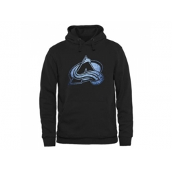 Colorado Avalanche Black Rinkside Pond Hockey Pullover Hoodie