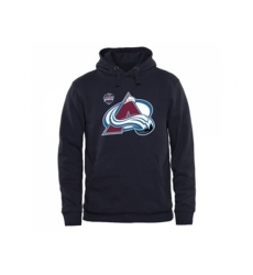 Colorado Avalanche Navy Blue Team Logo Pullover Hoodie