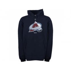 Colorado Avalanche Steel Blue Primary Logo Pullover Hoodie