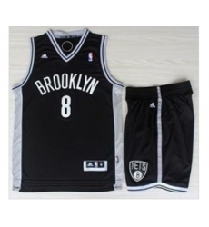 nba new jersey nets #8 williams black[revolution 30 swingman Suits]