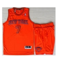nba new york knicks #7 anthony orange[revolution 30 swingman Suits]