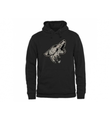 Arizona Coyotes Black Rink Warrior Pullover Hoodie